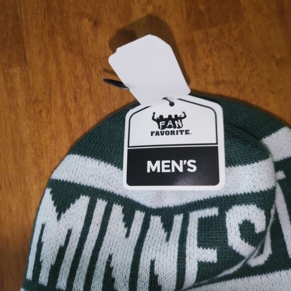 Minnesota Wild Beanie Toboggan Hat Cap ADULT Size Embossed Logo NHL New T1 - Picture 5 of 6